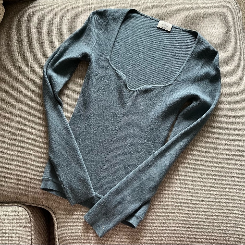 Wilfred Tuscany Sweater Shadow Blue